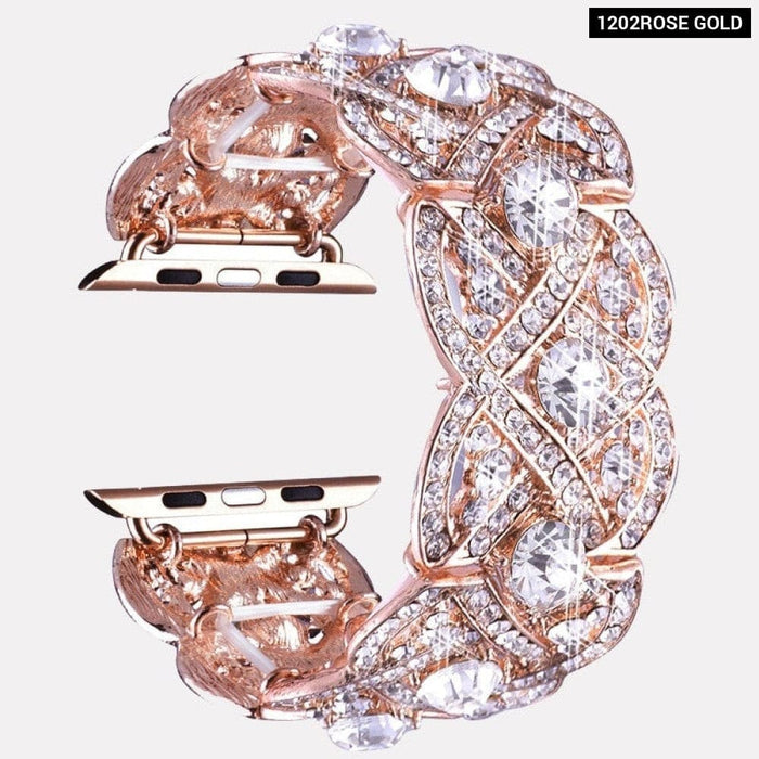 Metal Diamond Wristband Strap for Apple Iwatch