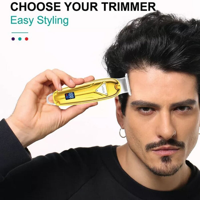 Metal Electric Rechargeable Hair Trimmer For Men