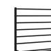 Metal Bed Frame with Headboard and Footboard Black 137x187