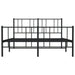 Nz Local Stock-metal Bed Frame with Headboard and Footboard
