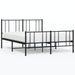 Nz Local Stock-metal Bed Frame with Headboard and Footboard