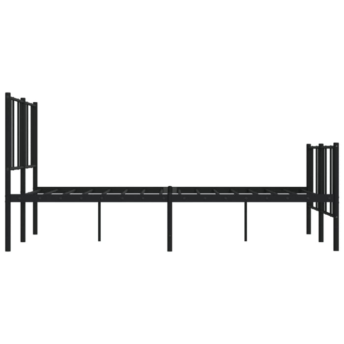 Nz Local Stock-metal Bed Frame with Headboard and Footboard