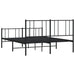 Nz Local Stock-metal Bed Frame with Headboard and Footboard