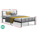 Metal Bed Frame King Single Size Platform Foundation