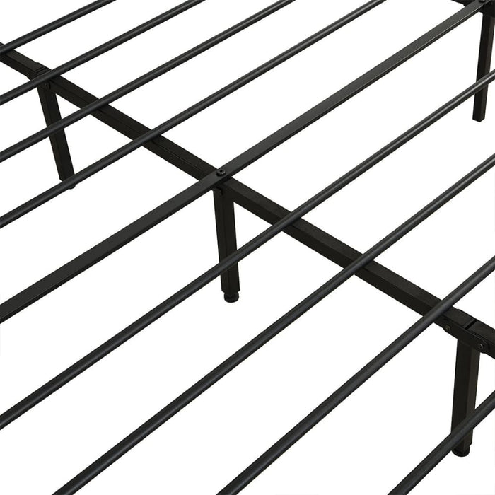 Metal Bed Frame Queen Size Mattress Base Platform Wooden