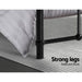 Metal Bed Frame Queen Size Platform Foundation Mattress