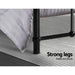 Metal Bed Frame Single Size Platform Foundation Mattress