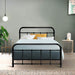 Metal Bed Frame Single Size Platform Foundation Mattress