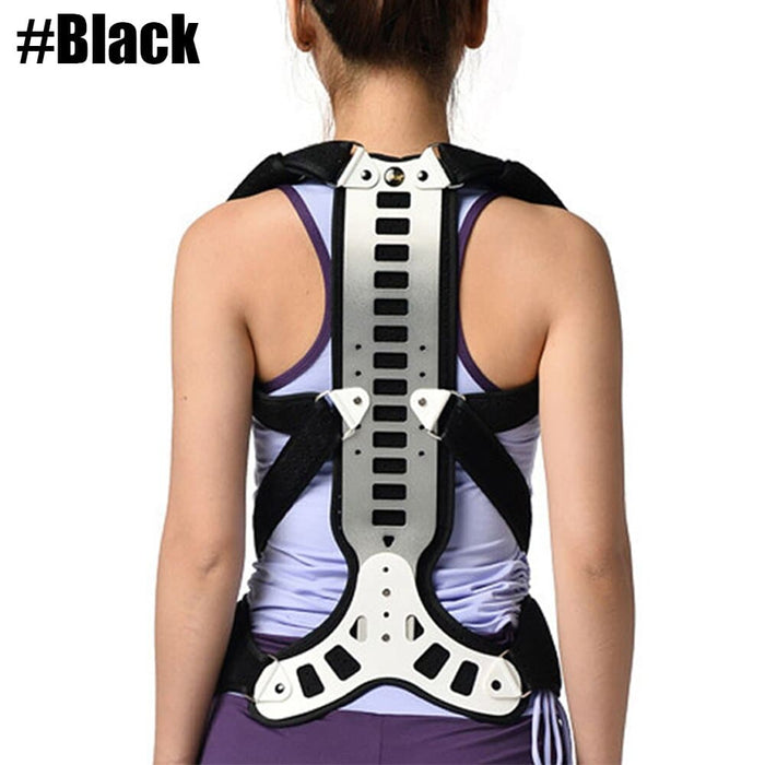 Metal Full Back Brace Posture Corrector Straightener