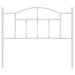 Metal Headboard White 107 Cm Tptpon