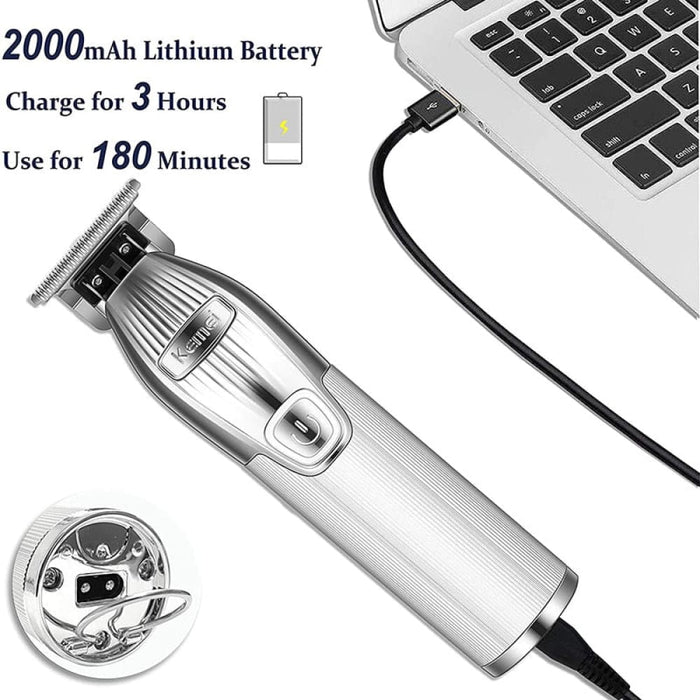 Pro Metal Housing Barberology Outlining Trimmer Hair