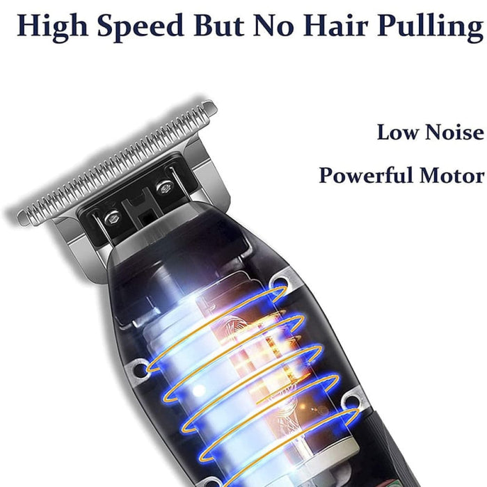 Pro Metal Housing Barberology Outlining Trimmer Hair