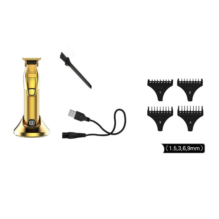 Pro Metal Housing Barberology Outlining Trimmer Hair
