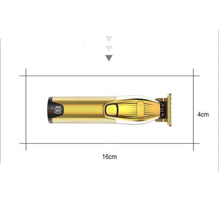 Pro Metal Housing Barberology Outlining Trimmer Hair