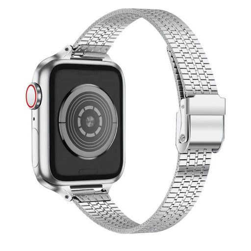 Metal Luxurious Steel Watchband Bracelet Strap For Iwatch