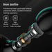 Metal Magnetic Bluetooth 5.2 Earbuds with Digital Display