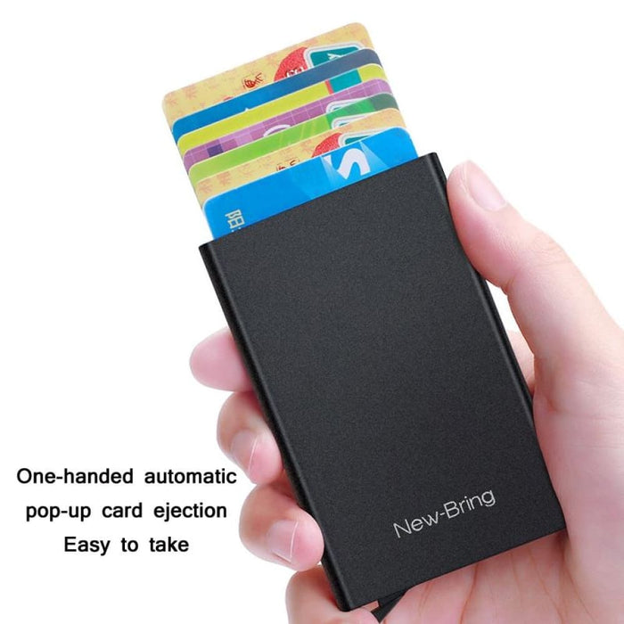 Metal Pop Up Card Holder Anti Degaussing