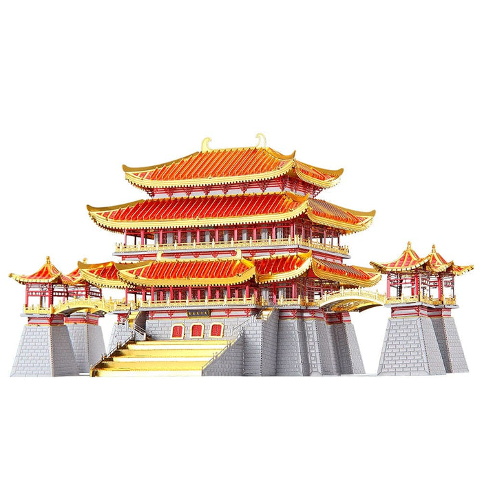 3d Metal Puzzle for Adult Chinese Style Building Kits Diy