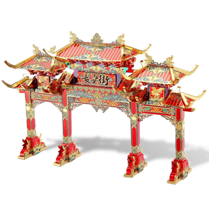 3d Metal Puzzle for Adult Chinese Style Building Kits Diy