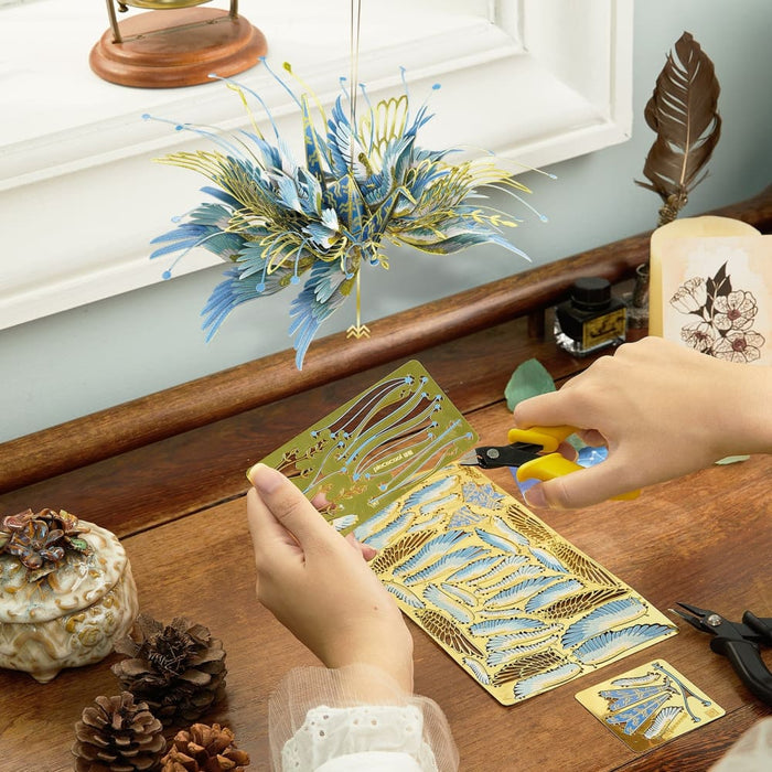 3d Metal Puzzle-aquarius One Thousand Origami Carnes