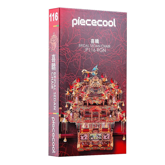 3d Metal Puzzle -bridal Sedan Chair Wedding Series Model
