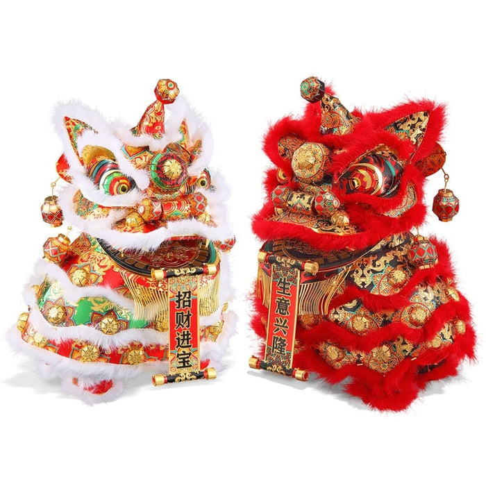 3d Metal Puzzle Chinese Dancing Lion Jigsaw Model Kits