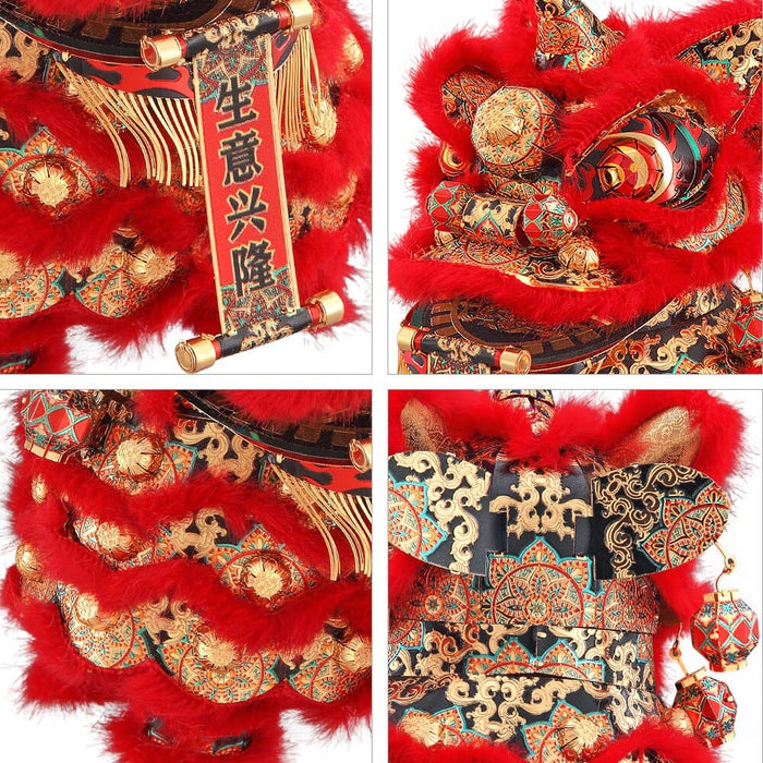 3d Metal Puzzle Chinese Dancing Lion Jigsaw Model Kits