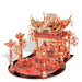 3d Metal Puzzle The Red Crabapple Theater Model Building