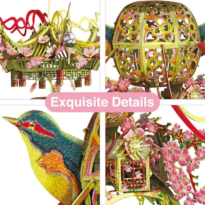 3d Metal Puzzle Different Season Lantern Model Kits