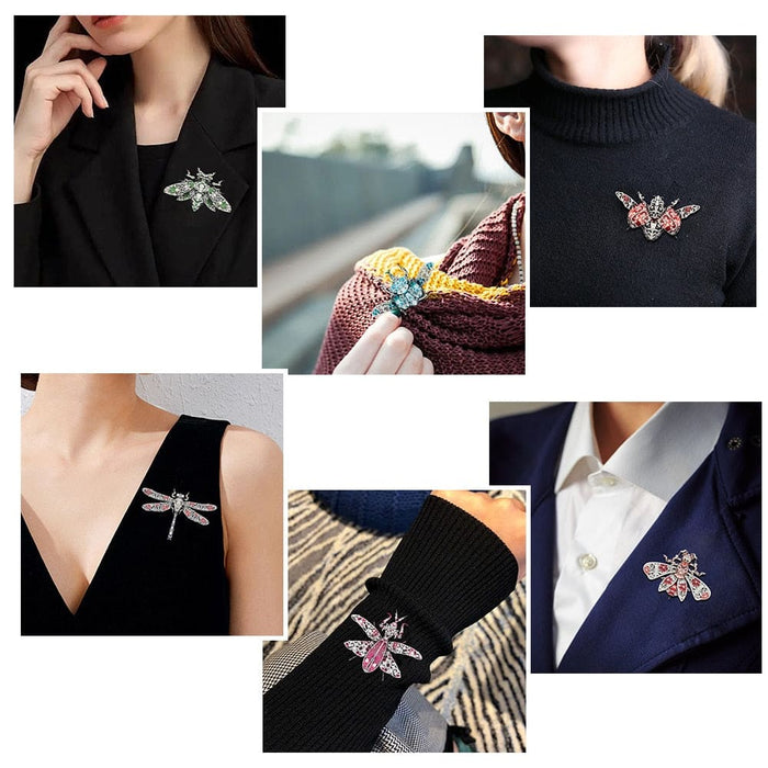 3d Metal Puzzle Insect Brooch Accessories Model Kits