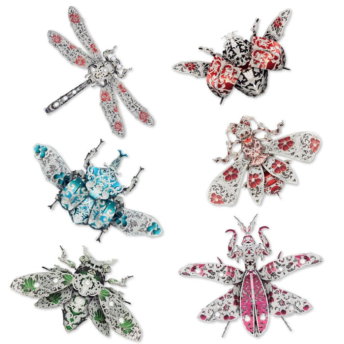 3d Metal Puzzle Insect Brooch Accessories Model Kits