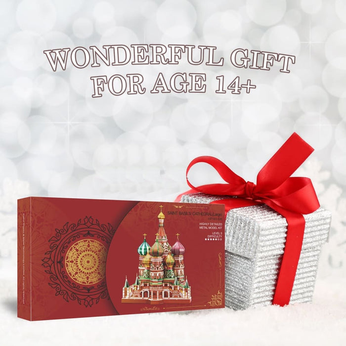 3d Metal Puzzle Model Building Kits-saint Basil’s Cathedral
