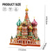3d Metal Puzzle Model Building Kits-saint Basil’s Cathedral