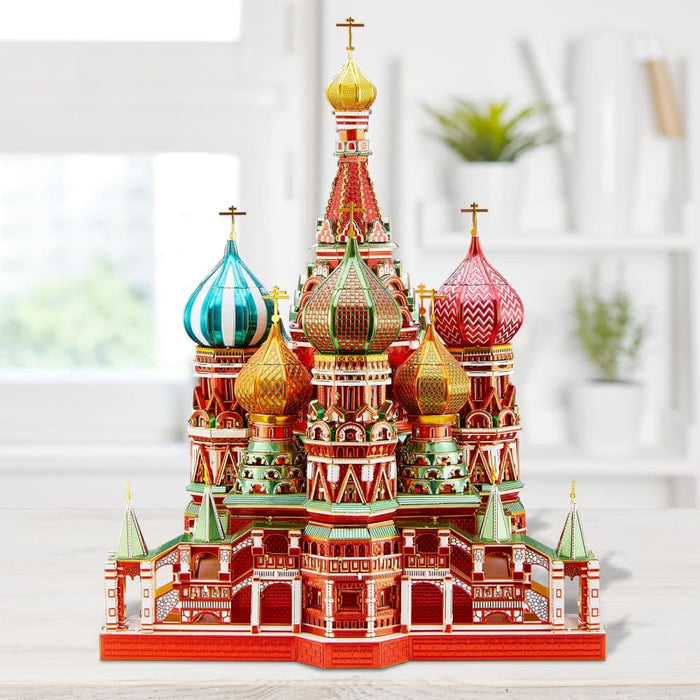 3d Metal Puzzle Model Building Kits-saint Basil’s Cathedral