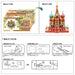 3d Metal Puzzle Model Building Kits-saint Basil’s Cathedral