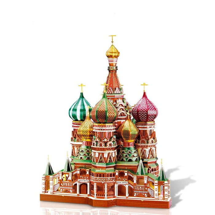 3d Metal Puzzle Model Building Kits-saint Basil’s Cathedral