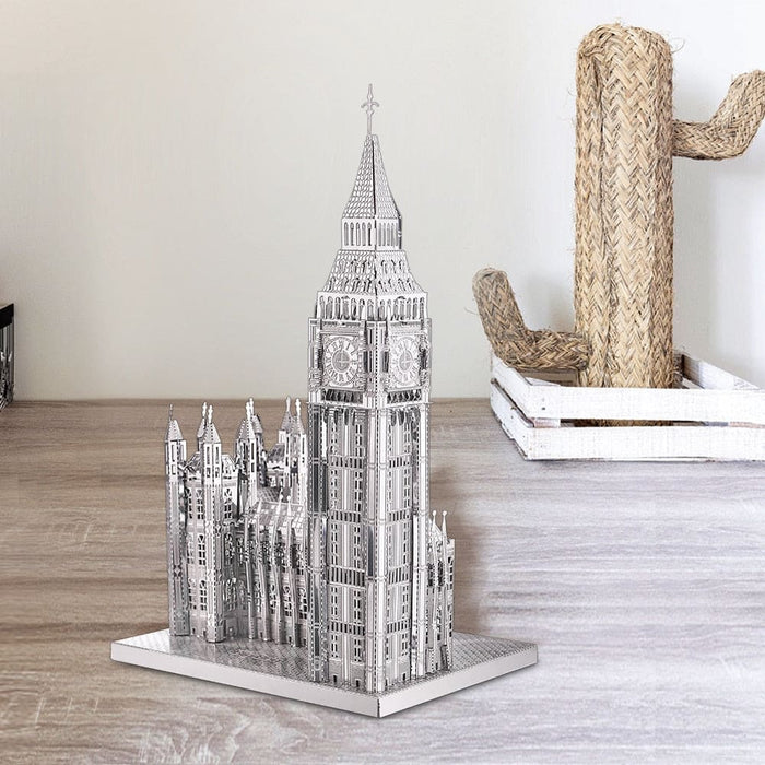 3d Metal Puzzle Model Kits Big Ben Building Diy Toy