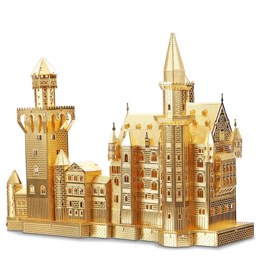 3d Metal Puzzle Neuschwanstein Castle Model Building Kits
