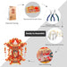 3d Metal Puzzle -palace Lantern Assemble Jigsaw Toy Model