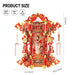 3d Metal Puzzle -palace Lantern Assemble Jigsaw Toy Model