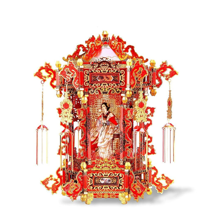 3d Metal Puzzle -palace Lantern Assemble Jigsaw Toy Model