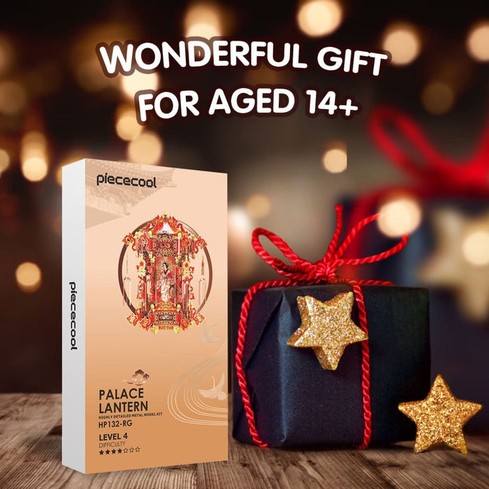 3d Metal Puzzle -palace Lantern Assemble Jigsaw Toy Model