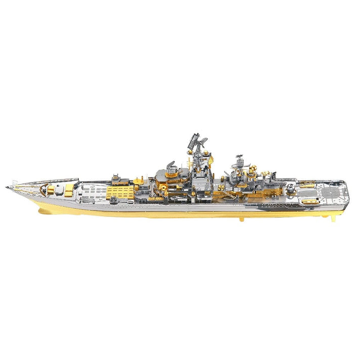 3d Metal Puzzle -russian Battlecruiser Pyotr Diy Jigsaw Toy