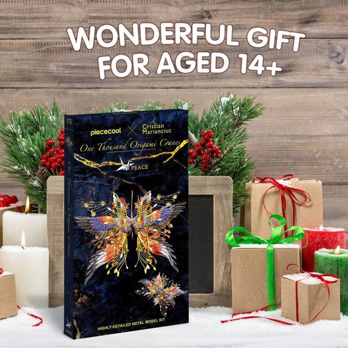 3d Metal Puzzle-one Thousand Origami Cranes for Guard