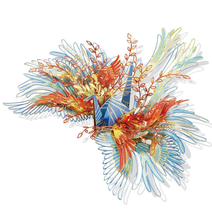 3d Metal Puzzle-one Thousand Origami Cranes for Love Amulet