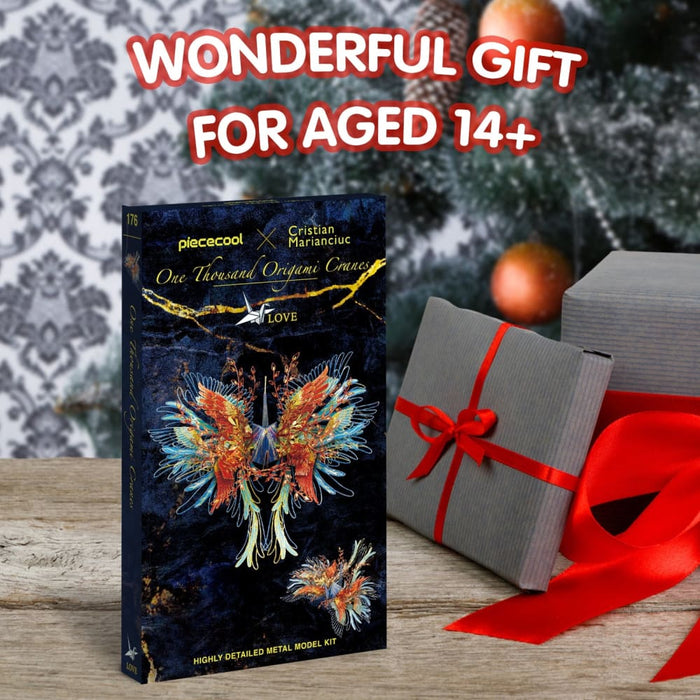 3d Metal Puzzle-one Thousand Origami Cranes for Love Amulet