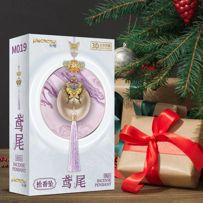 3d Metal Puzzle Vintage Tassels Pendant Harebell Model