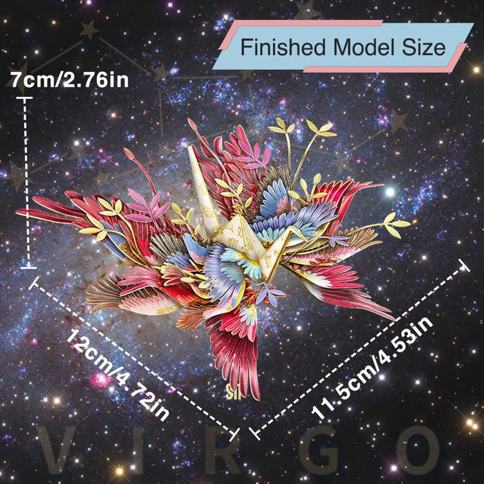 3d Metal Puzzle Virgo Assembly Model Kits Constellation