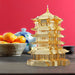 3d Metal Puzzles For Adult Kids Yellow Crane Tower Diy