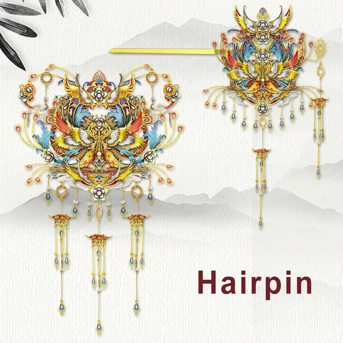 3d Metal Puzzles Birds Paying Homage To The Phoenix Model